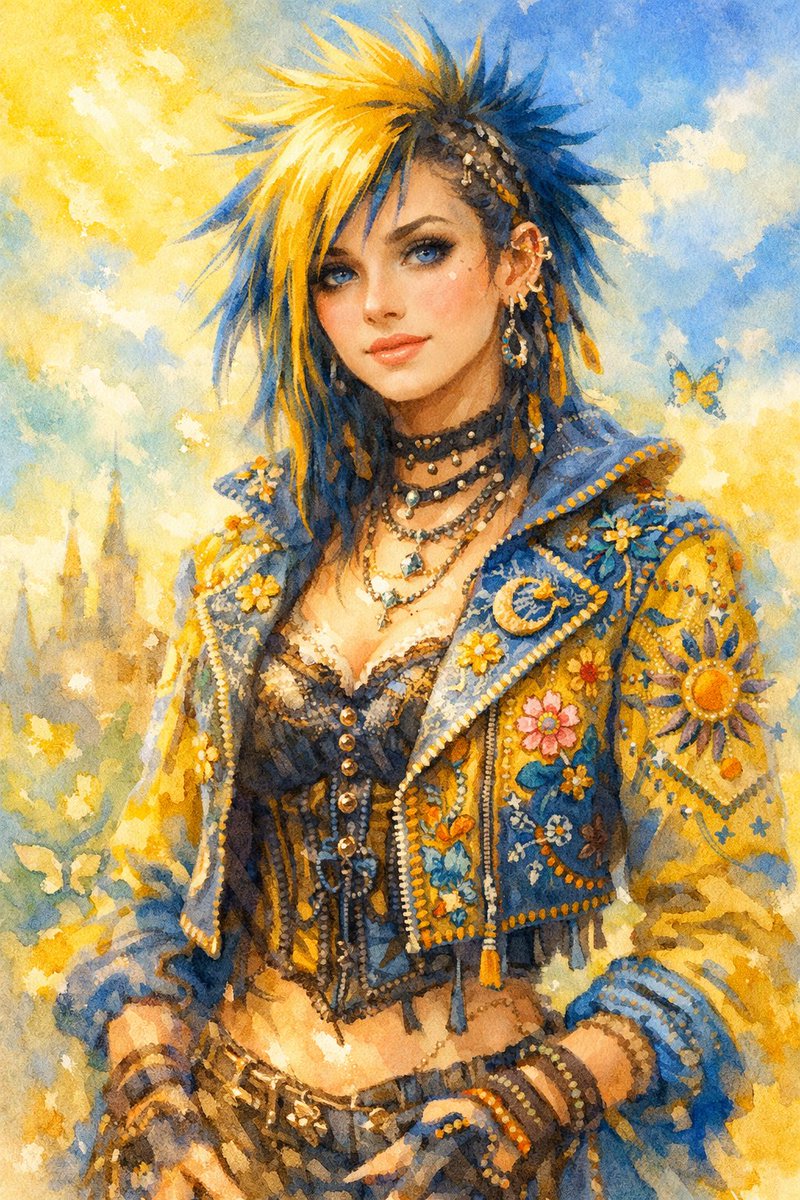 QT with your Blue and Yellow art
I decided not to decide between the two images.

More contenders here: budgetpixel.com/p/10764 <a href="/budgetpixel/">BudgetPixel AI</a>