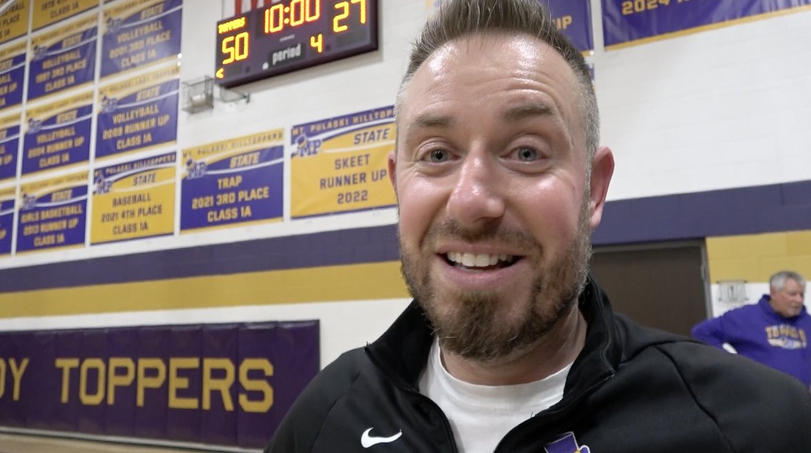 Following a regional title win on Thursday we spoke with Mt Pulaski head coach Ryan McVickers, junior Addison Brown and senior Elayna Marten
channel1450.com/2026/02/19/ins…
