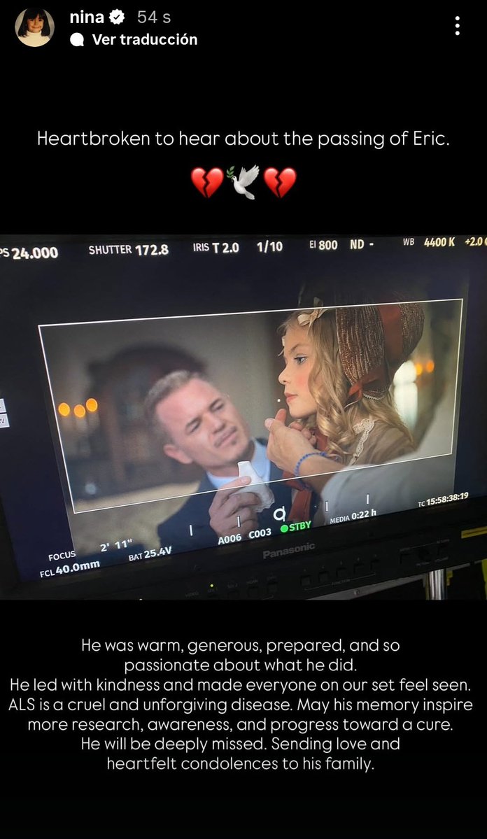 iamdobrevnews's tweet image. Nina's message to Eric Dane, who was her co-star in the movie Redeeming Love 💔 

📲 Nina Dobrev vía Instagram Stories