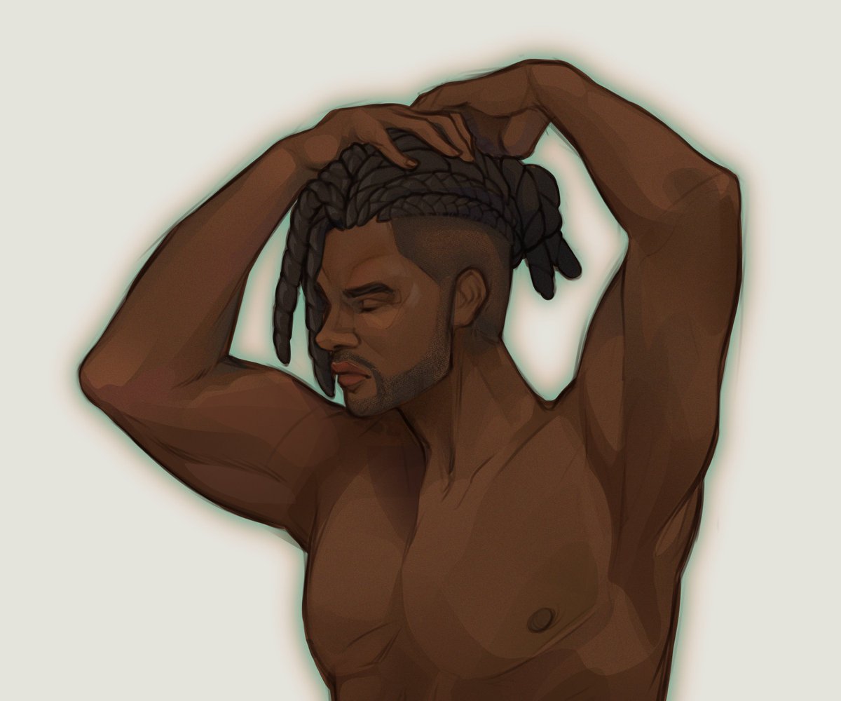 lockinross's tweet image. day 4 of sketching every Overwatch character #Baptiste #OverwatchFanart