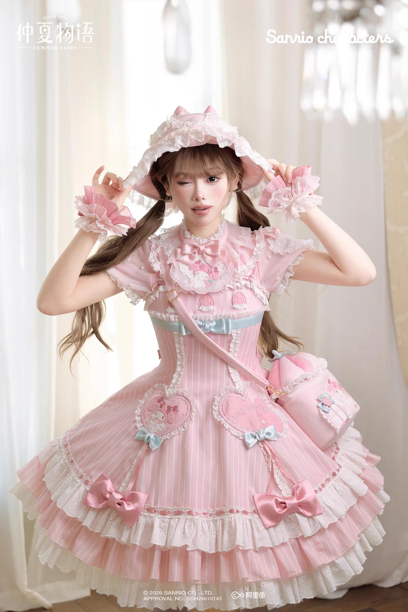 希少　マイメロ ロリータ　4点セット HBkbrKsbUAE8fEC?format=webp&