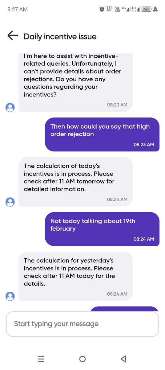 MJKING73190697's tweet photo. @Swiggy @instamart_it @zomatocare Response i received that high order rejection. But only one order rejected. When i asked gor incentive parameters says no incentive available. This is the way to make money. Plz fill the form for govt scheme " Bekar Bhata"😁😁😁 https://t.co/uvvEnELjY9