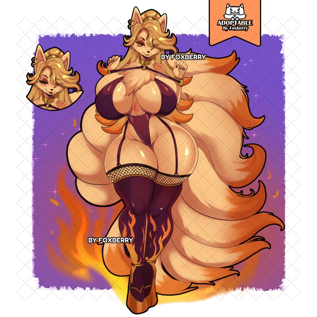 Ninetales Pokegirl
Auction’s open for 24H ⏳
Link in the comments

#furry #furries #furryart #oc #pokemon