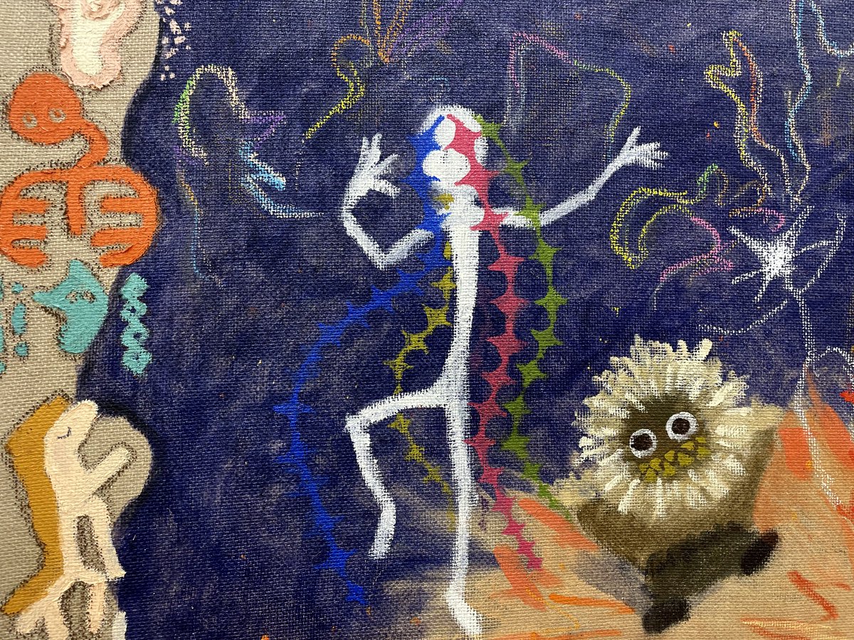 「祝祭」
"Festival of Remembrance"
約P100号サイズ