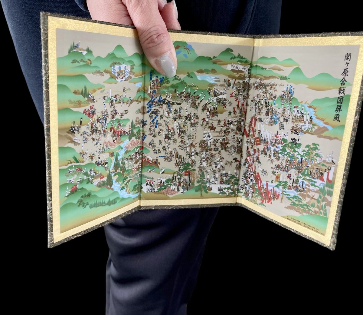 合戦図屏風を持って帰りたい」そんなあなたにお勧めです♪ 関ヶ原合戦