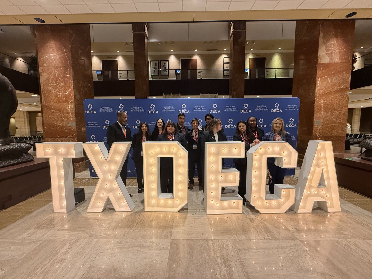 TX DECA at state in Dallas! Birdville ISD CTE is the best!