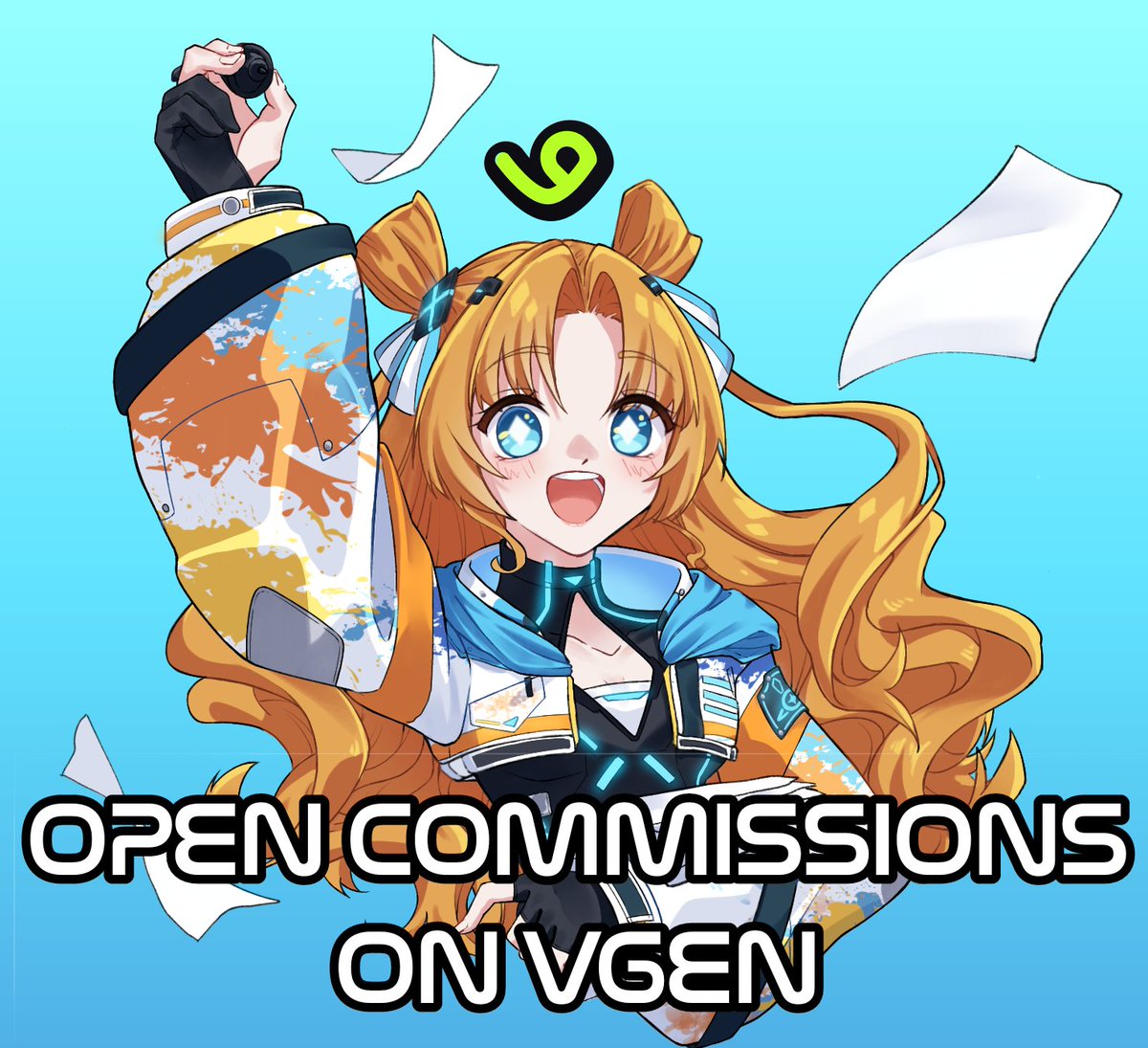 ✨ 𝑪𝑶𝑴𝑴𝑰𝑺𝑺𝑰𝑶𝑵 𝑶𝑷𝑬𝑵 𝑂𝑁 𝑽𝑮𝑬𝑵 ✨

☄️ → RT &amp; Like are very appreciated
I've finally opened commissions, so feel free to request them. 

🧡 VGen
𓊈 🩵  vgen.co/haliehoshie 🩵 𓊉

🚀 → DM me if you are interested.
✦ #opencommissions #VGenComm ✦