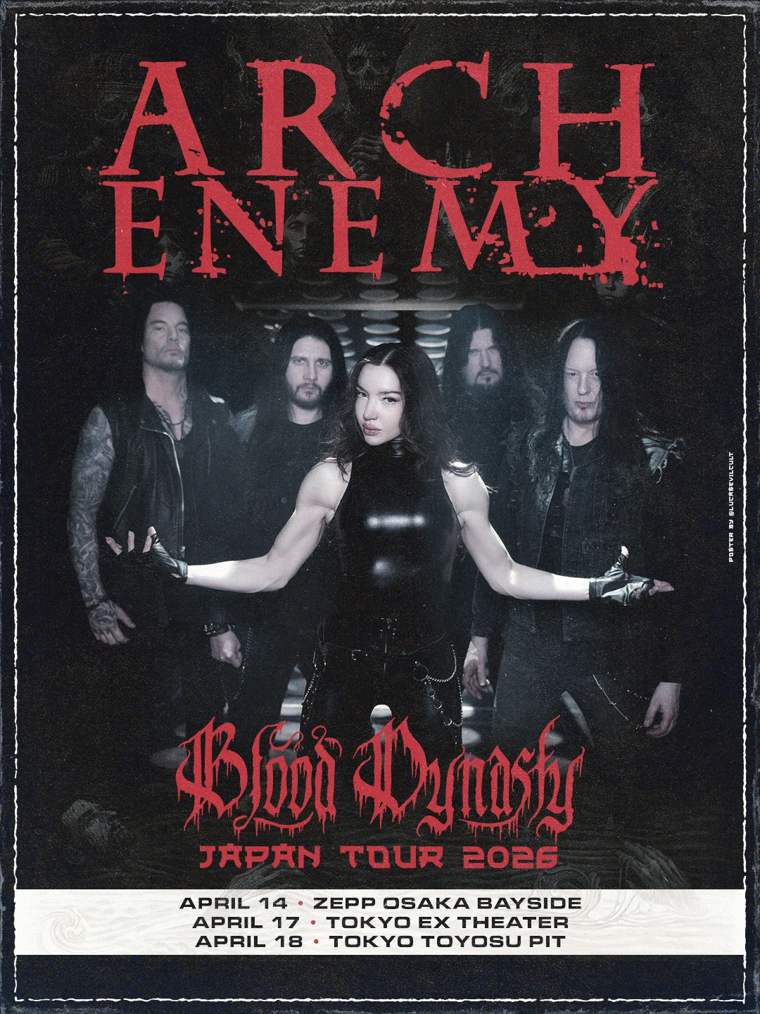 ARCH ENEMY アーチ・エネミー Blood Dynasty サイン入り HBkd969awAASojg?format=webp&