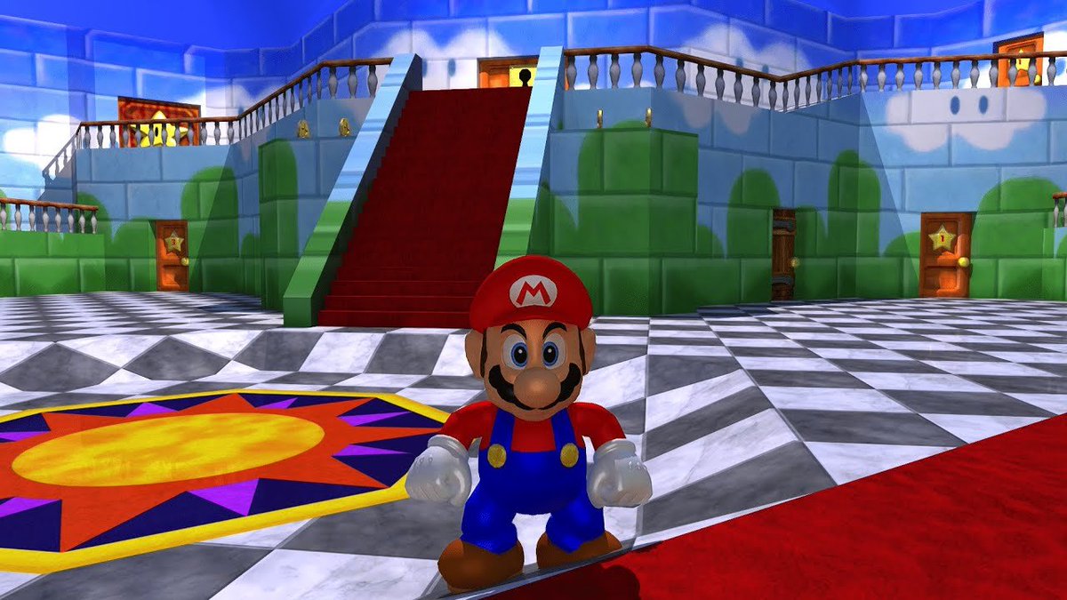mario 64 looks like an n64 game in comparison