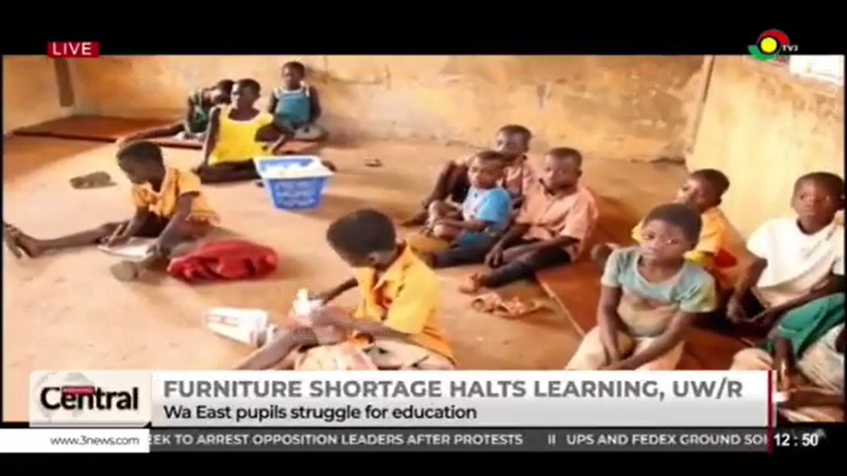 A primary school in Ghana was promised school desks on TV. The promise was never fulfilled and pupils still sit on the floor.

We need €2,000 to provide desks. Help us make this promise real.

See the report: bit.ly/Primary_Wa
Donate via helpghana.info #HelpGhana