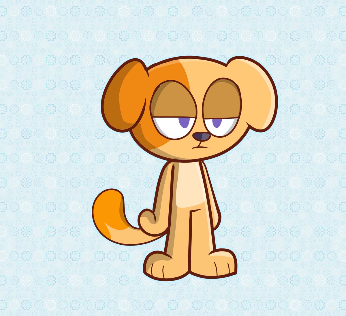 Drew this dog from that one Summer homework post by <a href="/ajmarekart/">AJMarekArt</a>. I think his name is Tyler I dunno
