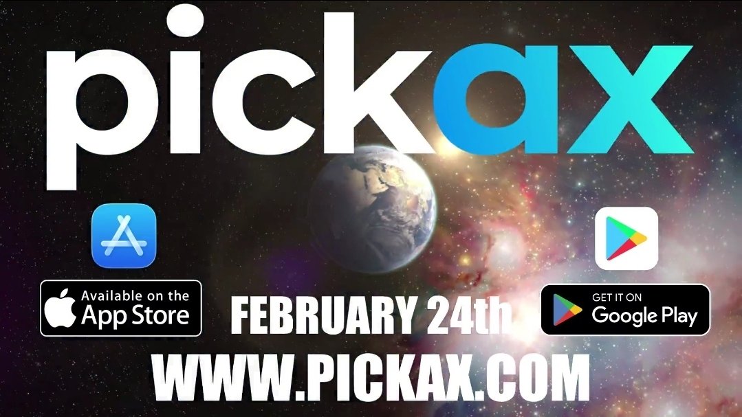 📆 Feb. 24th 2026 - Tuesday‼️ 
💥 Made for humans - Not algorithms - <a href="/pickaxsocial/">Pickax</a> 💥
🫵Download: iOS &amp; Google Play🫵