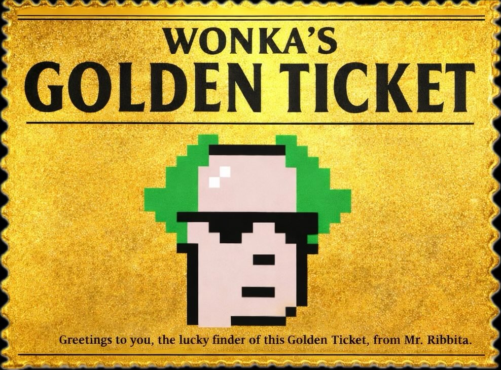 grab urself a golden ticket

grab urself some $tibbir