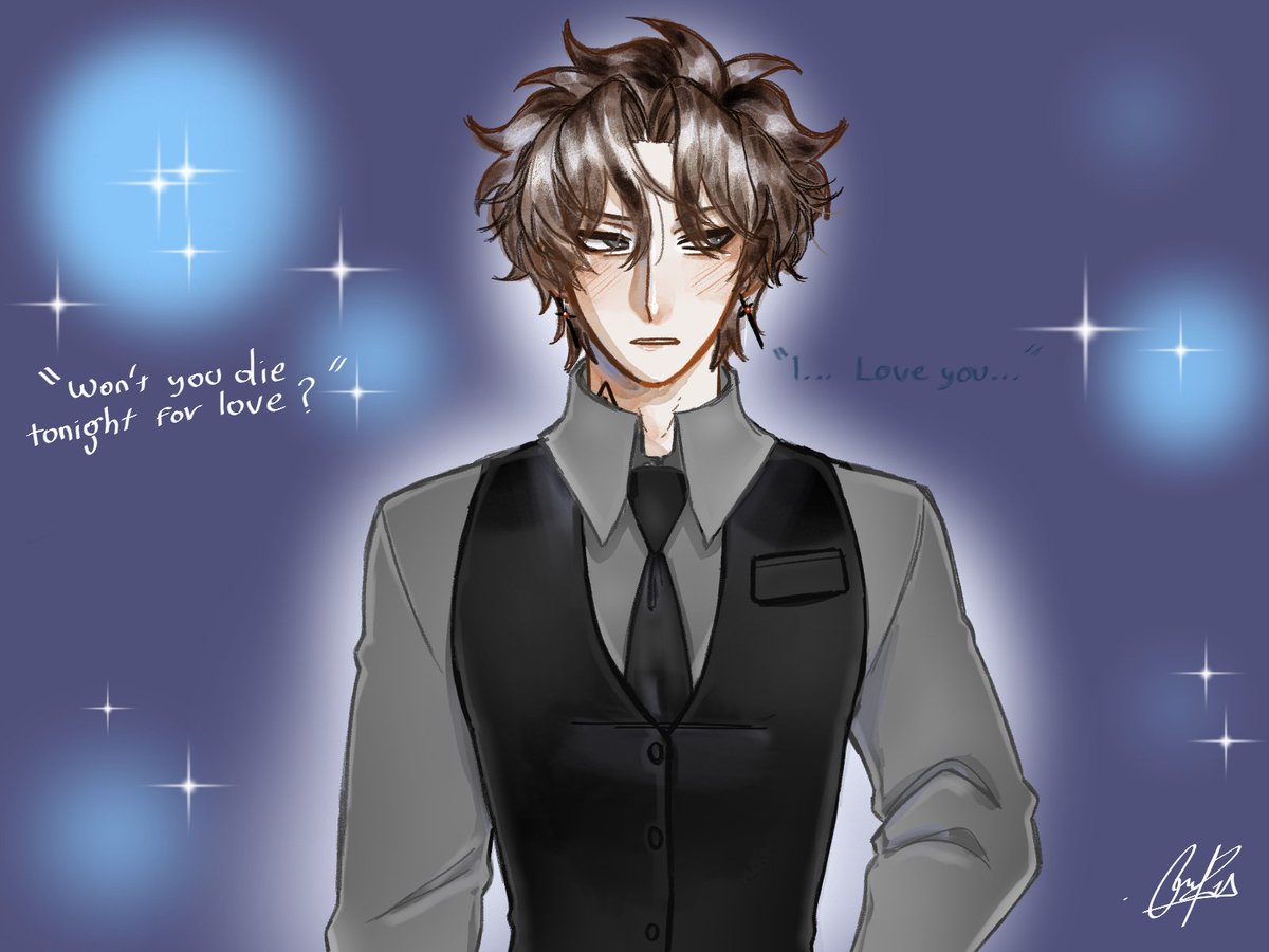 Oc match! Azrael and Peter :3 #ocart #art #digitalart #SoulCrystals