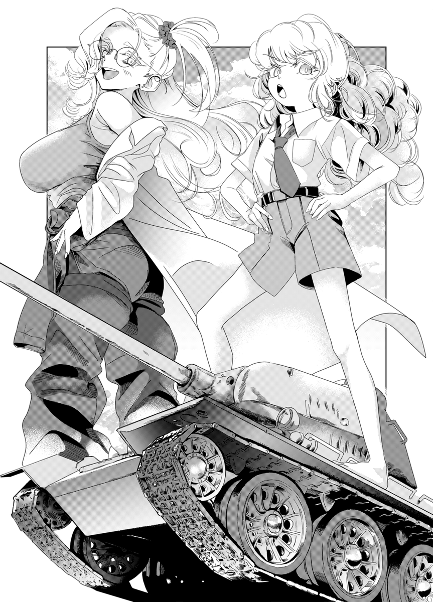 「戦車の飼い方 第12話前半」が読めるようになりました。今回のお話はピーマン(M4シャーマン)の装甲が欠けて病院に行くお話です。お時間ある時に読んでもらえたらとても嬉しいです。よろしくお願いします。 https://t.co/qrDFmRTTRl #カドコミ 