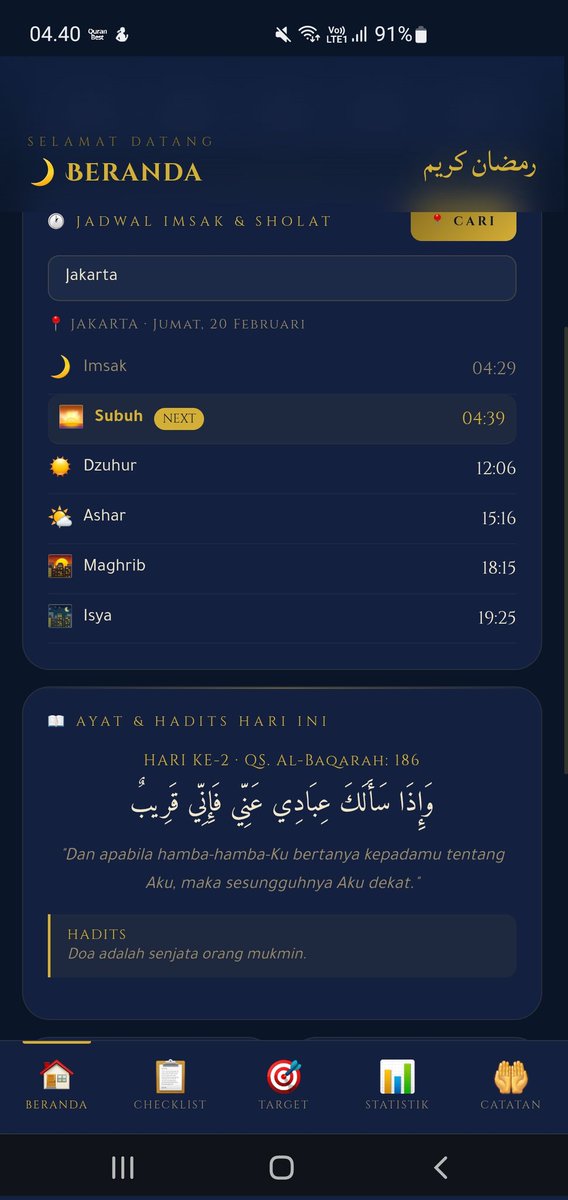 Irvan_signora91's tweet photo. Jadikan moment Ramadhan lu jadi lebih berharga bro, record aktivitas lu, susun target amalan yg mau lu buat selama Ramadhan ini...
Lets try to my apps https://t.co/R7moOGQ62L https://t.co/OWRfBTlxgM