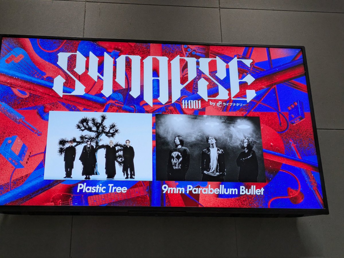 rabbi_cat's tweet photo. synapse＃001
久々帰りにフライヤー貰ったな

初めてちーちゃんが居なくなった9mmを見た https://t.co/WedawzncPs