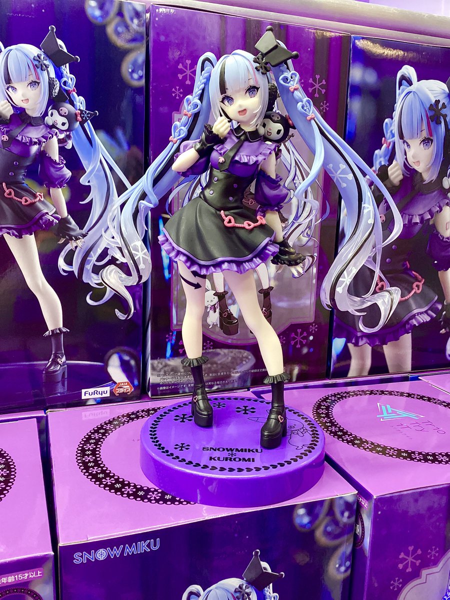新景品入荷情報！】 「雪ミク×クロミ Trio-Try-iT Figureー雪ミク