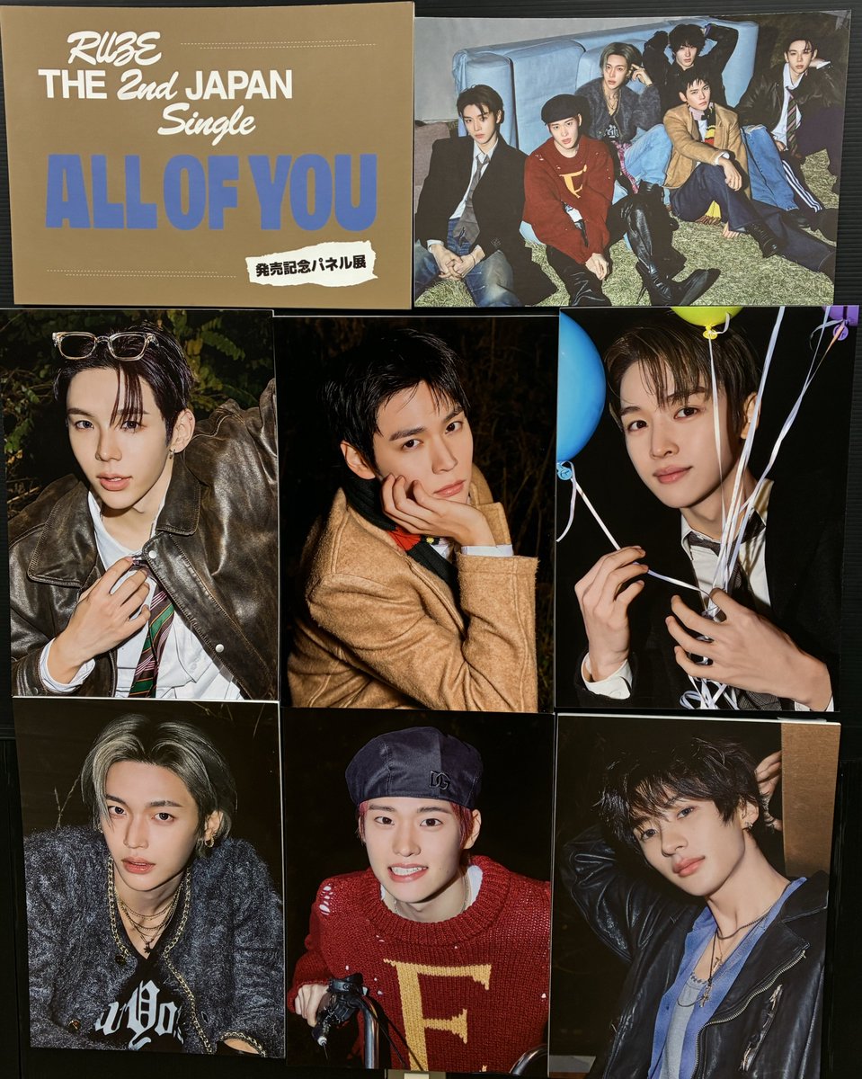 RIIZEくんたちタワレコめっちゃ目立ってた😍みんな可愛い🧡