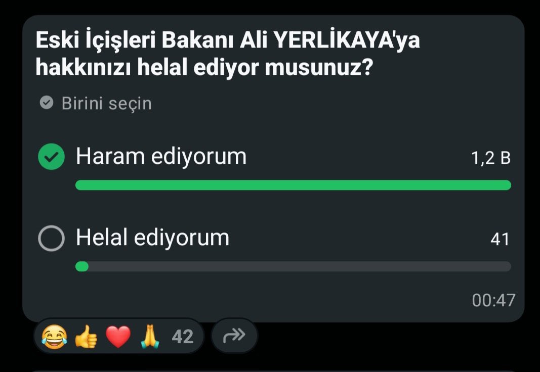 Allah korkusu olan herkes şu ankete baksın. Ben şahsen bunun hesabını veremem. Allahım hakkımızı kimsede bırakma. Polisler yoruldu #sahur  #PoliseBakanYokMu