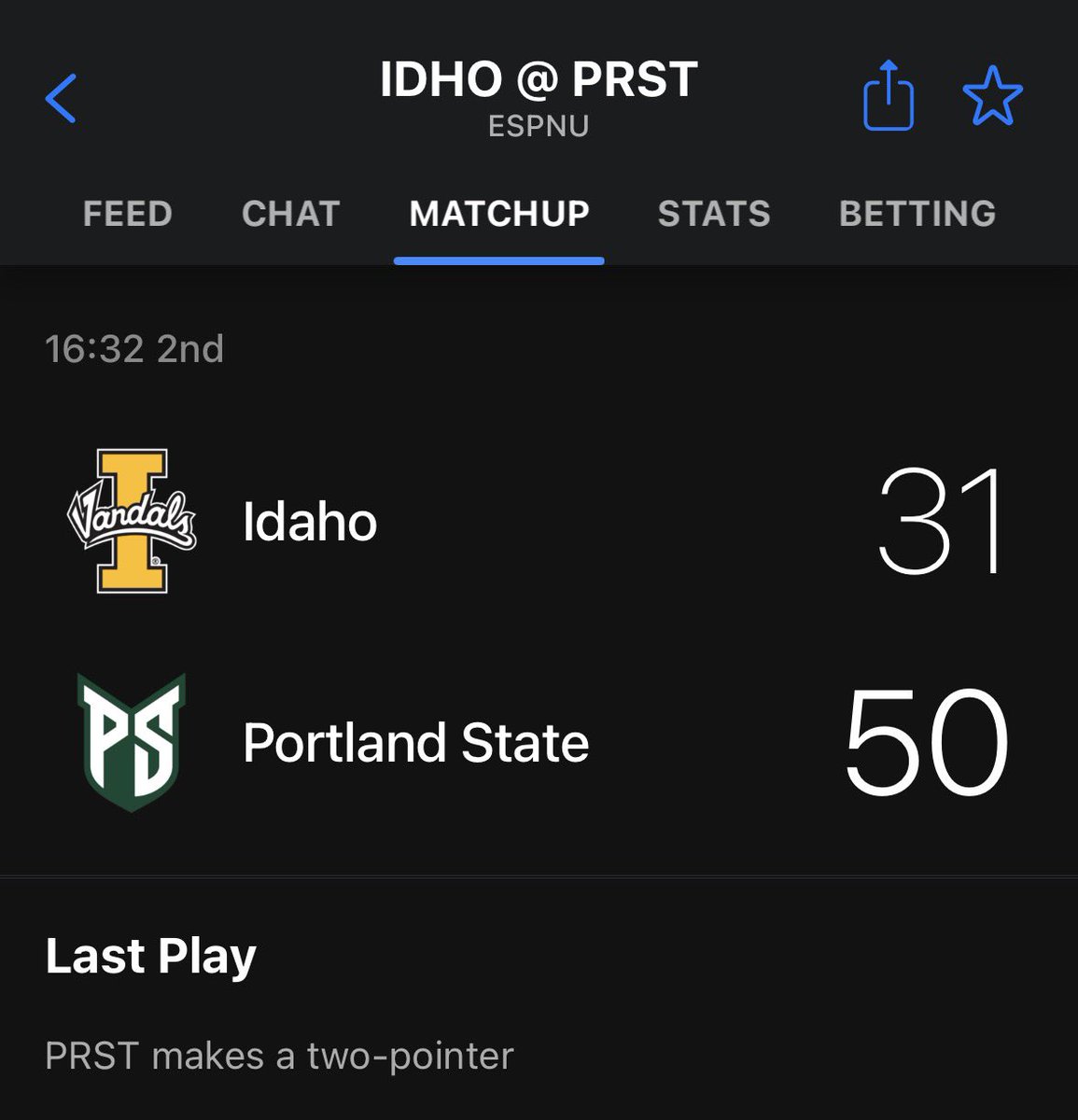 Oh my goodness Portland State is electric