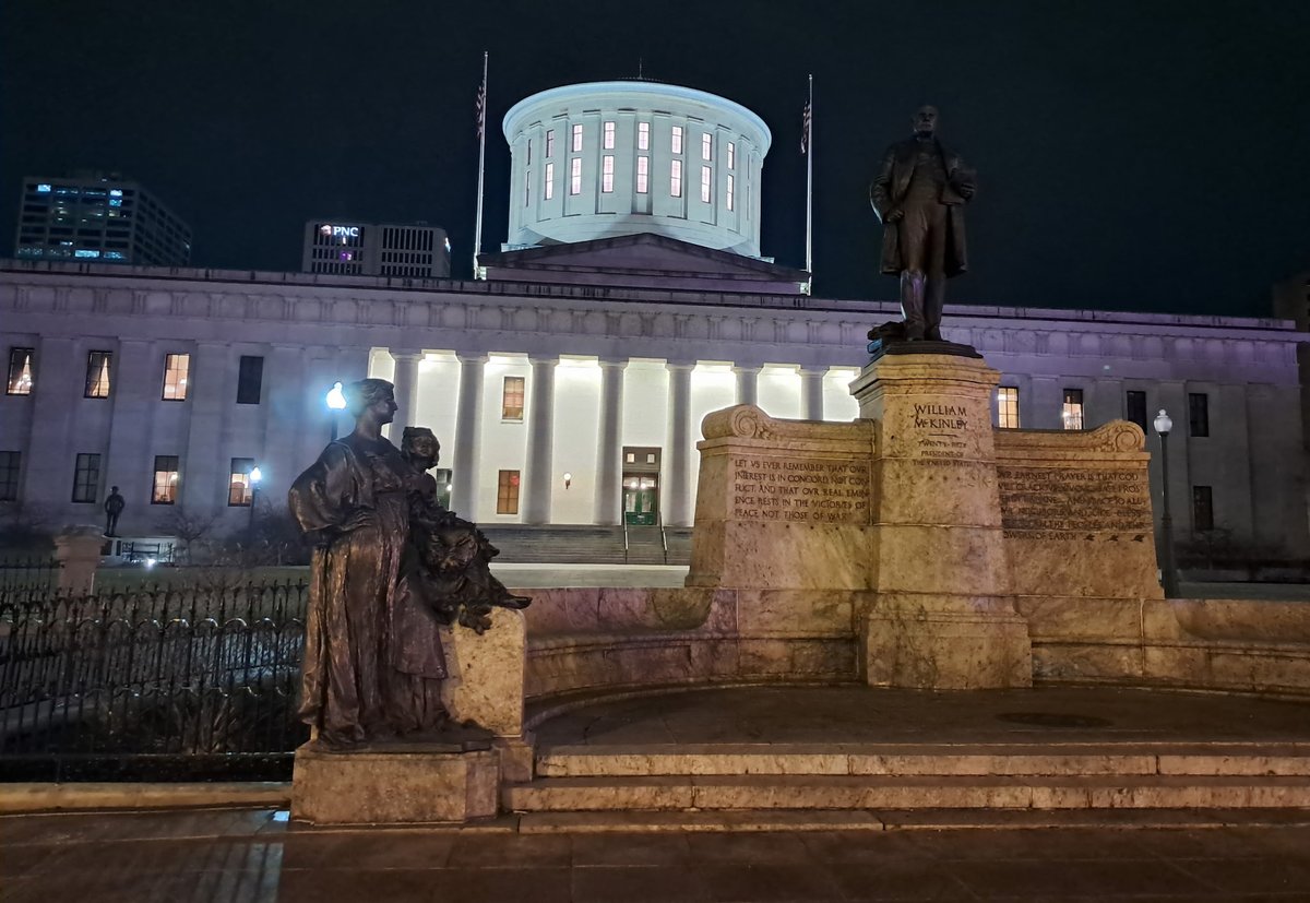 KentKSmith's tweet photo. Ohio Statehouse Action Shots from Tuesday, Wednesday & Thursday evenings this week. #DoingTheWork https://t.co/lMyaofzLRJ