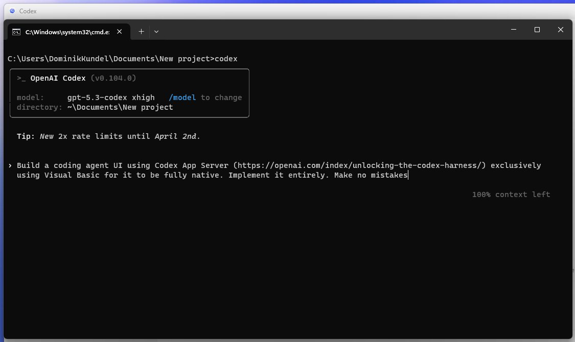 Codex CLI on Windows