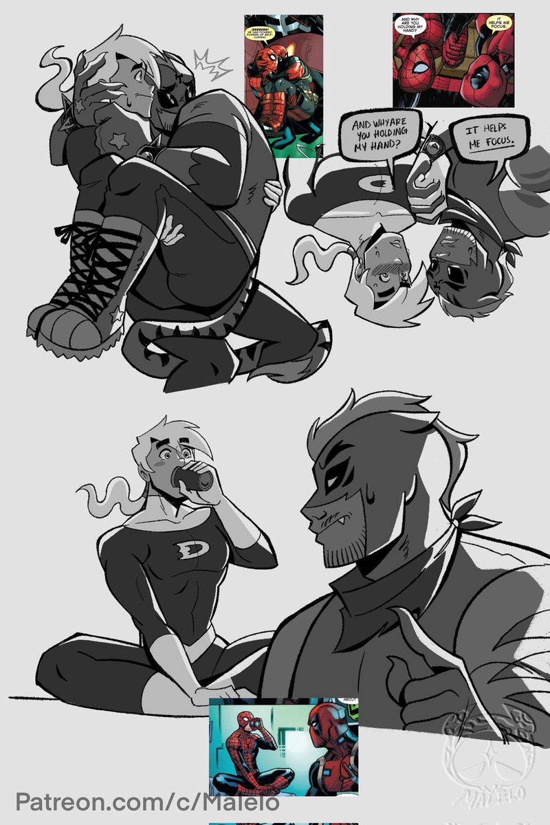 SpideypoolXtigerghost💕
#spideypool