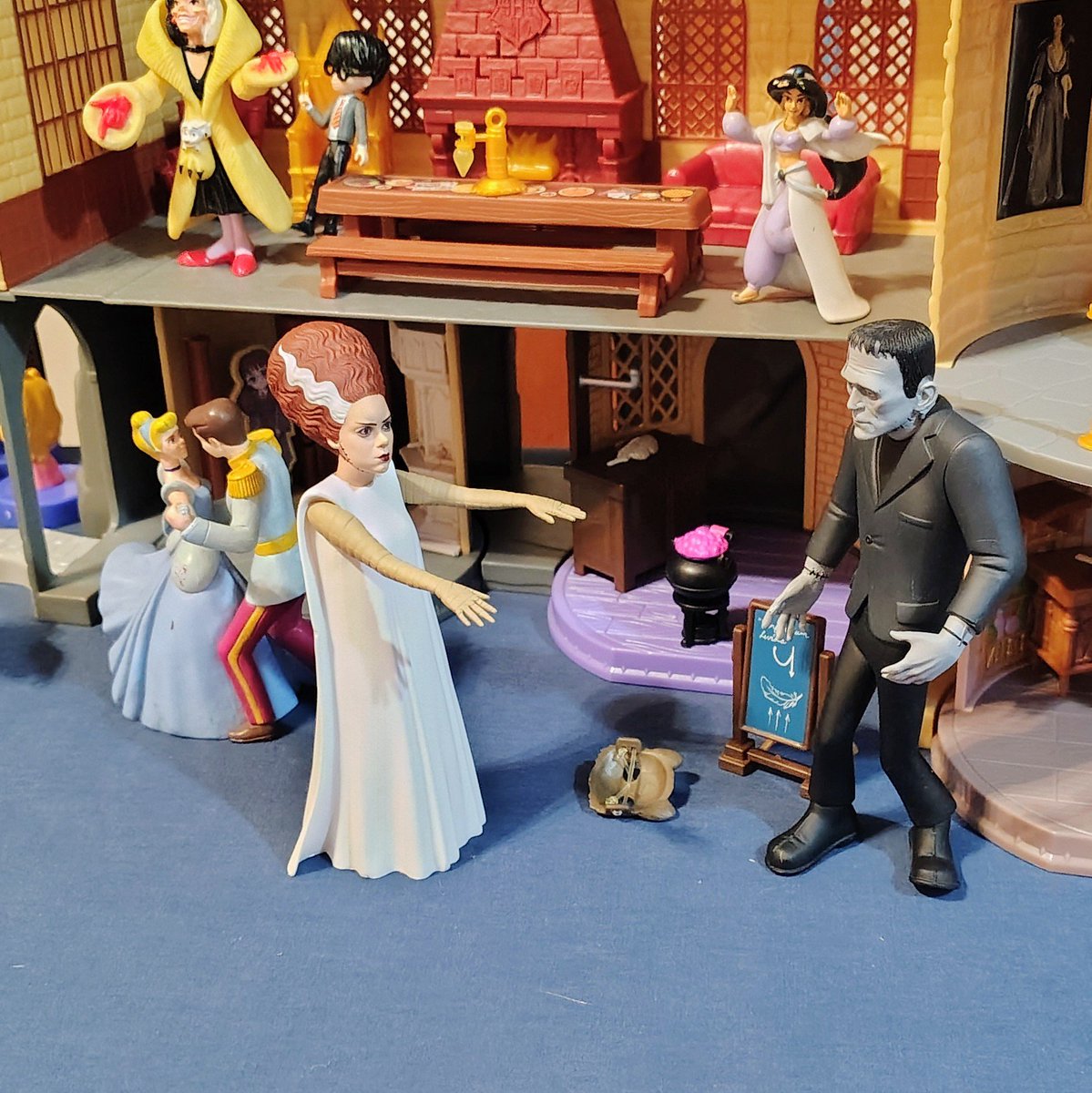 ... I asked everyone at the dinner table what they thought of my new haircut. All the adults said it looked "great", "really nice", etc..  My 3 yr-old granddaughter squinted at me for a second, then  smiled...
   "You look like my Frankenstein. I like it". 
❤️