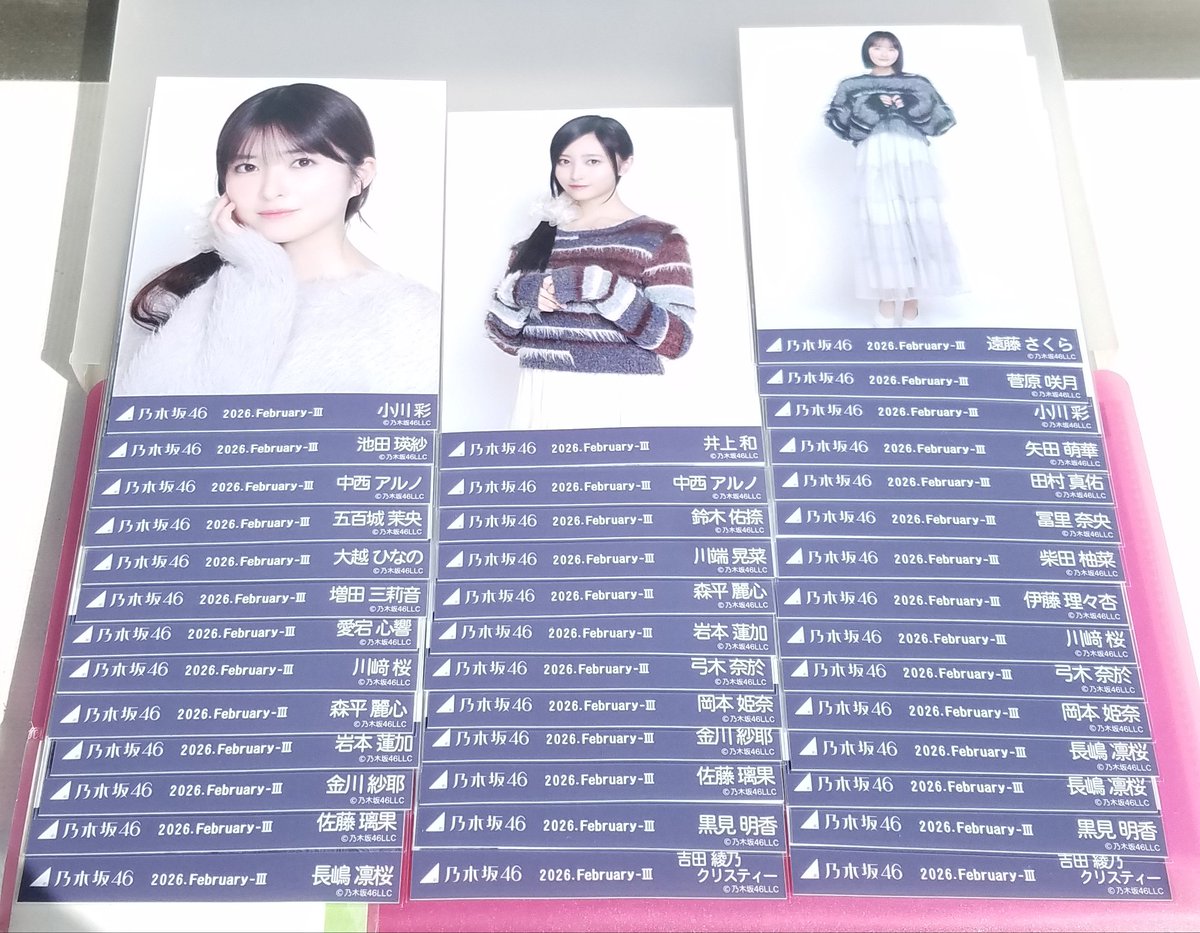 乃木坂46 生写真 ファーニット＋キャミワンピ 熱望 賀喜 全部 希望