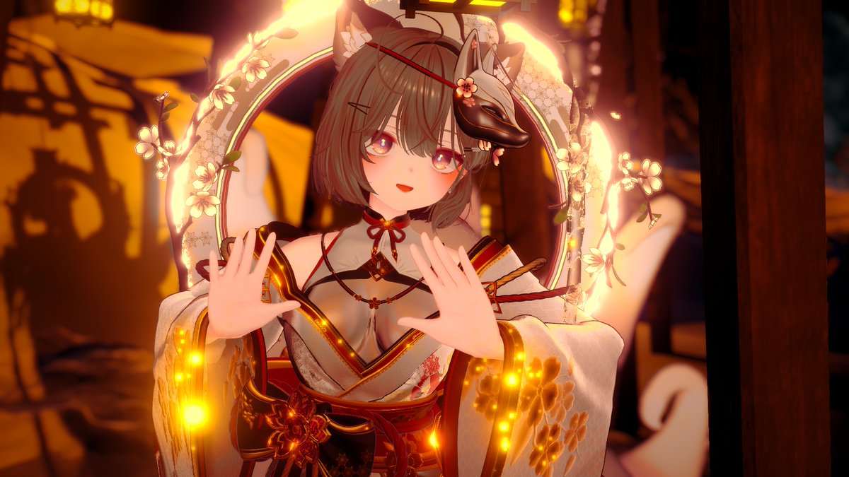 VRC_Shiren_'s tweet photo. こんこん🦊 https://t.co/bGhLnzbZLN