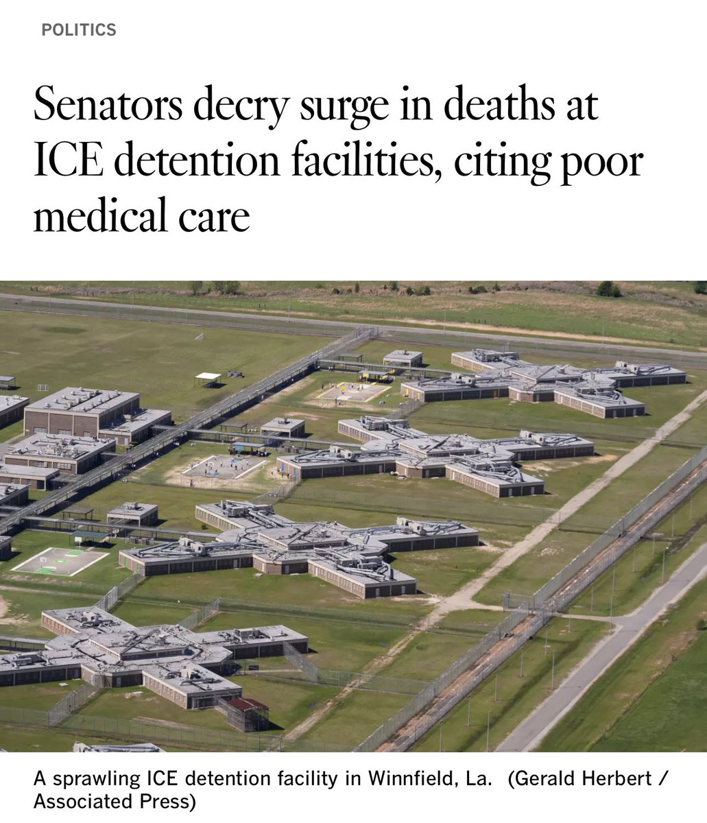 This Administration has proven that they cannot be trusted with upholding basic rights. I’ve seen it with my own eyes, and I’ve heard it directly from those in detention. 
 
We’re fighting for adequate healthcare, clean food and water, and humane conditions because these deaths