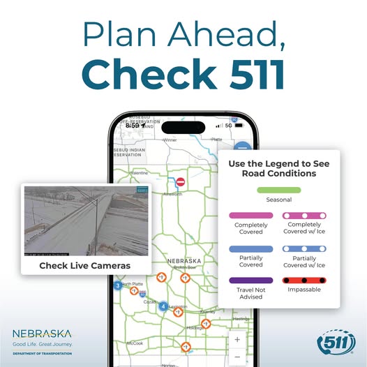 Nebraska DOT tweet media