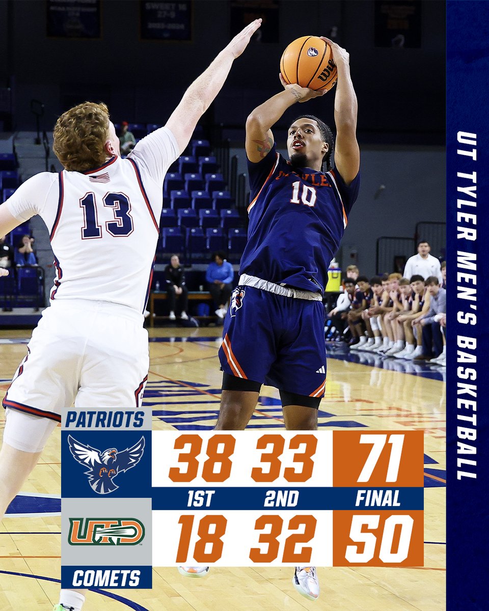UT Tyler Patriots tweet media