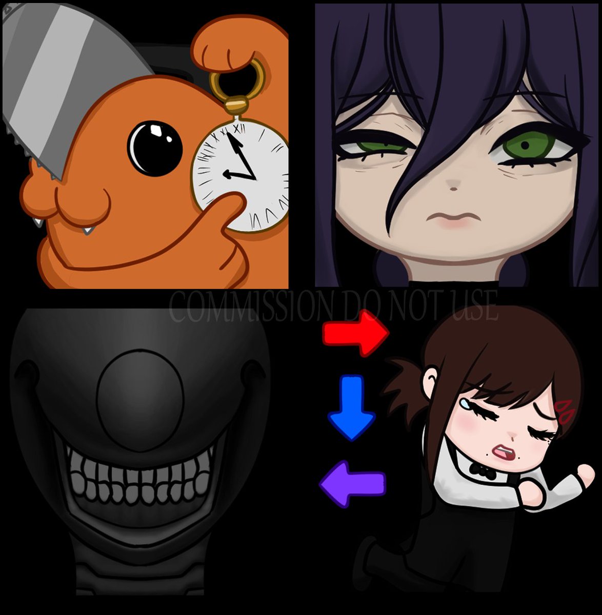 csm emotes! #csm #chainsawman