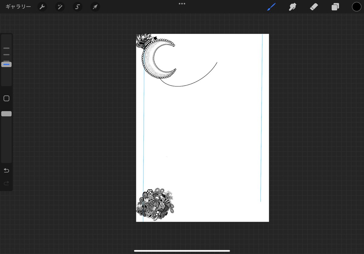 PICOPENPEN_'s tweet photo. ゼンタングル、結構書き込めたかな？と思って全体図を見てみたら……😳
まだまだ完成は程遠いです😭　
県展か市展に出したいので何ヶ月もかけて一生懸命に書き込みまくります✨✨ https://t.co/X9trjPA0xs