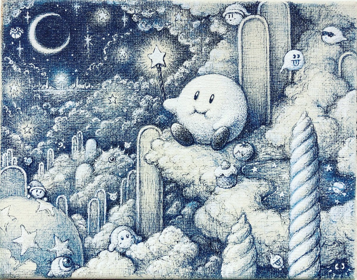 紺白ボールペンｶﾋﾞｰ