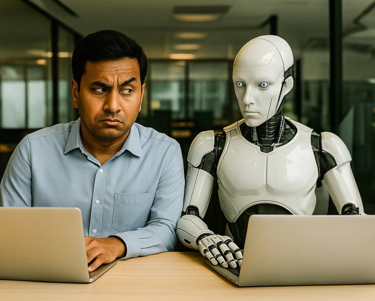 This is the COVID moment for tech careers — sudden, irreversible, selective.

By 2027: less than 60% of current roles intact. 

By 2028: less than 30% survive without significant augmentation. 

#AIIndia #FutureOfWork #GenAI #TechCareers