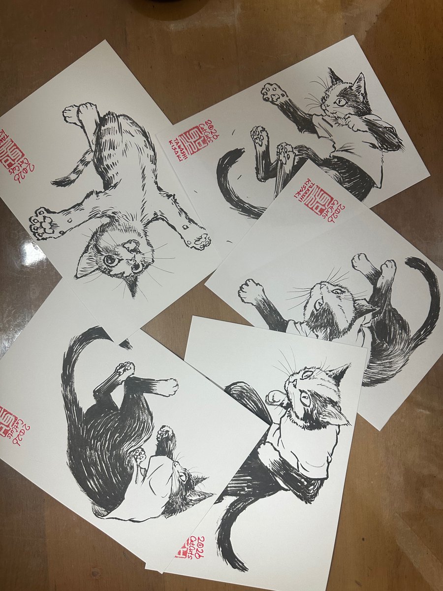 ミスがあったので再ポスト失礼します。 2月22日猫の日の #コミティア