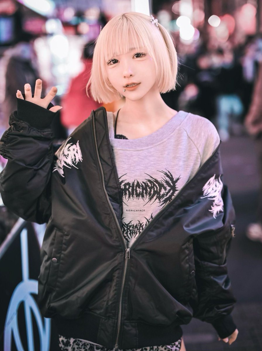 RUB」 中綿入MA-1ジャケット KRY原宿竹下通り店 ⛓️🖤好評販売中