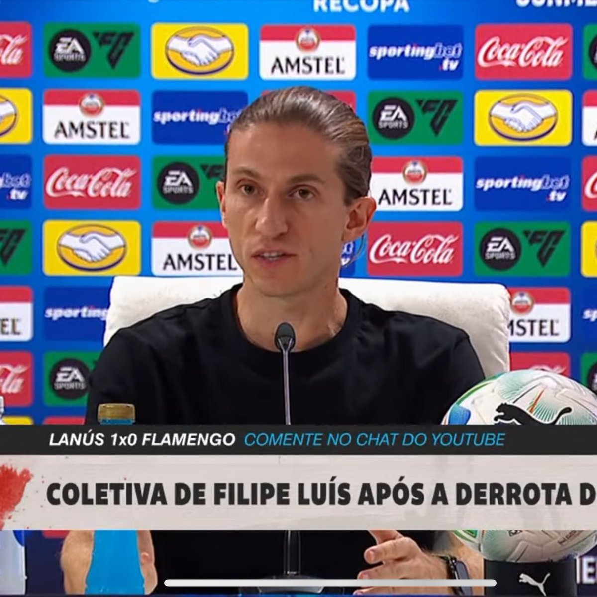 lucasrfreir's tweet image. Fala ASSUSTADORA do Filipe Luís.

Um treinador do Flamengo (clube formador do Vinicius Jr.) soltar uma dessa é um prato cheio para os racistas.

“Caso isolado”

Ta de sacanagem porra ??????