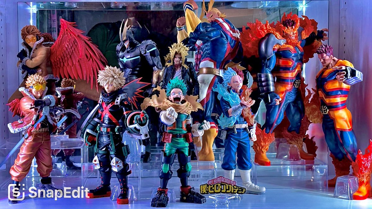 真剣にヒロアカフィギュア引退するか悩んでいる ドラゴンボールに集中