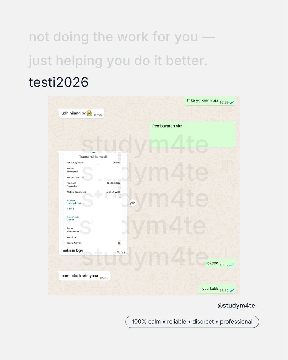 always openn untuk kamuu yaaaa #jokitugas #zonauang  #testim0neyzz