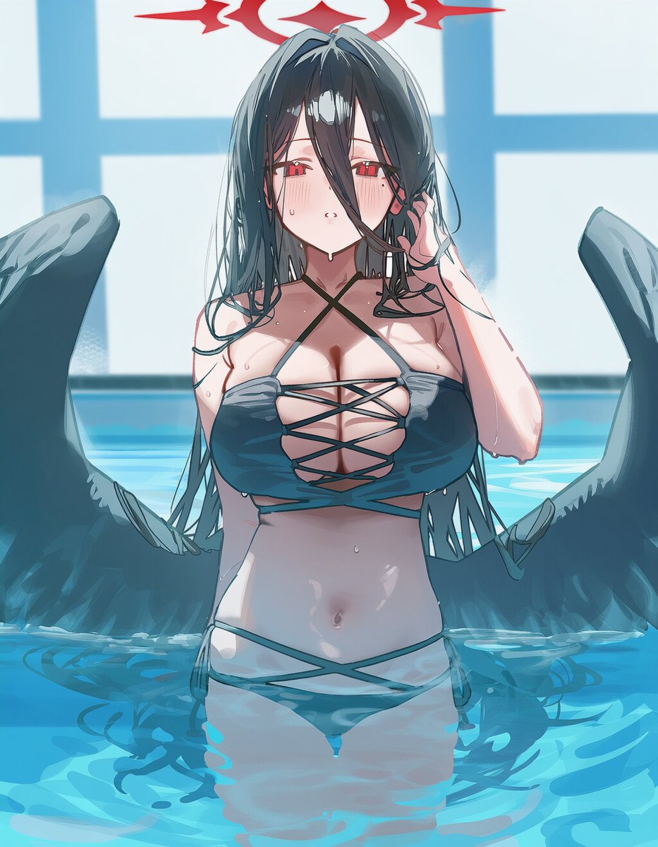 Sub_Okaze's tweet photo. Hasumi | ハスミ 
SFWイラスト https://t.co/ykSFQOt8BE