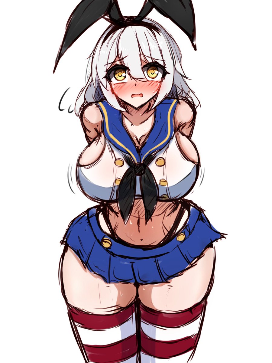 よその子でも描きたい島風の服 