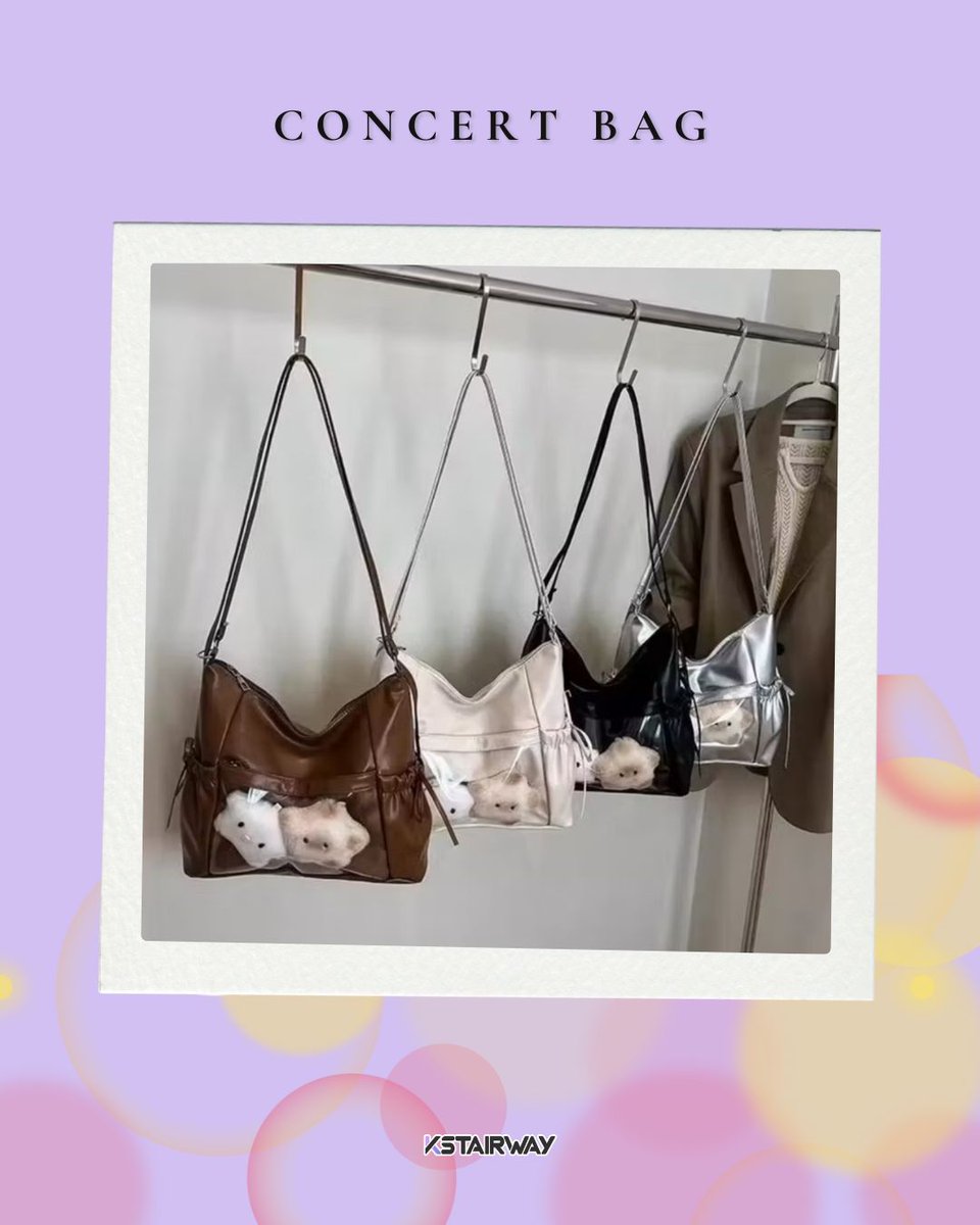 dannyoppakpop's tweet image. Concert Bag✨
Cute &amp;amp; practical concert bag for carrying your essentials!

📦 Pre-Order Now
🗓 Ready end of February

Grab yours before it’s gone! 💖
🔗 kstairway.com/concert-bag

#preorder #concertbag #kpopmerch #concertessential #kpopshop