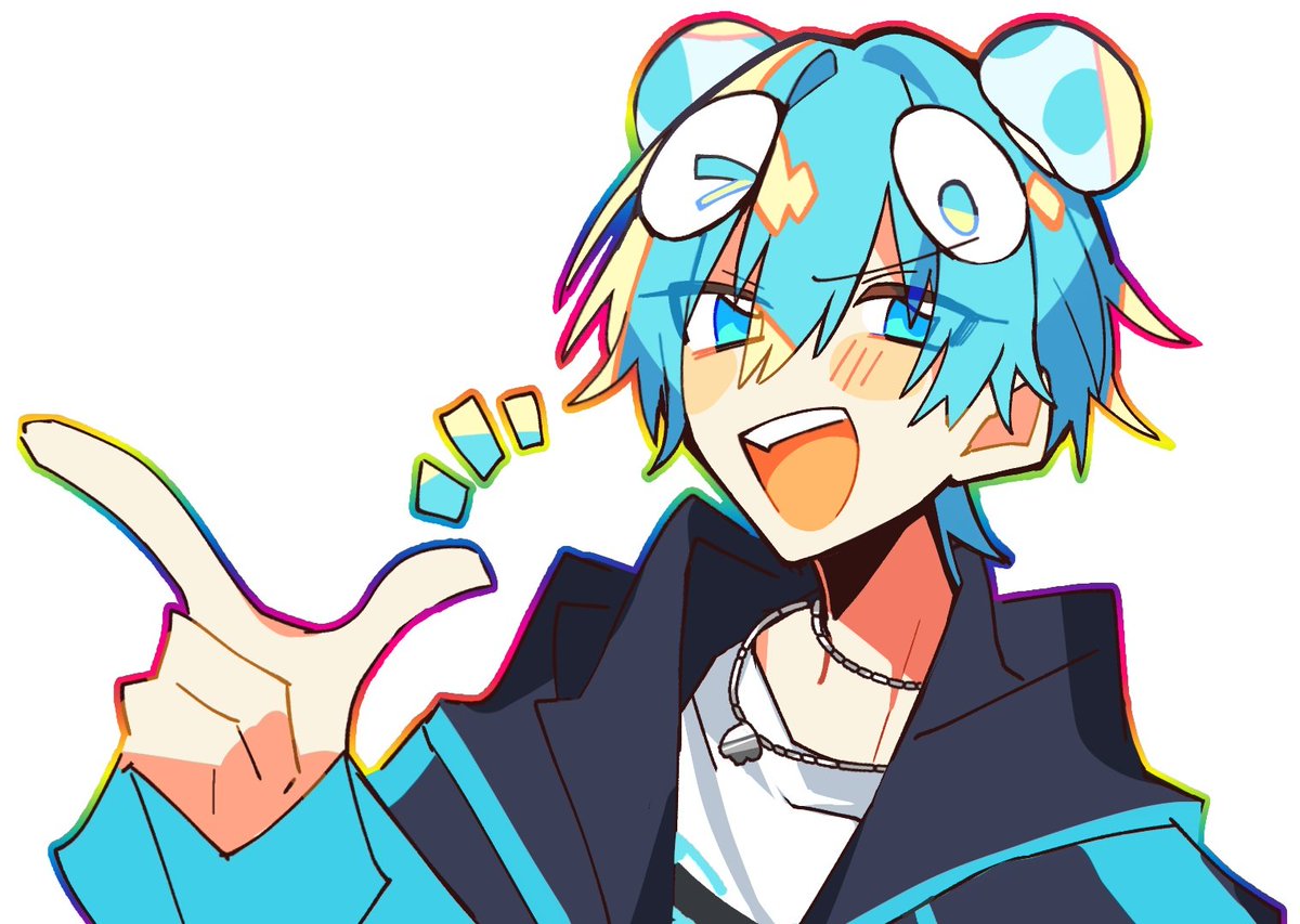 虹じゃないでい ただのゆる絵だで
