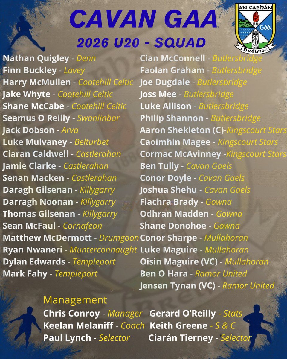 Official Cavan GAA tweet media