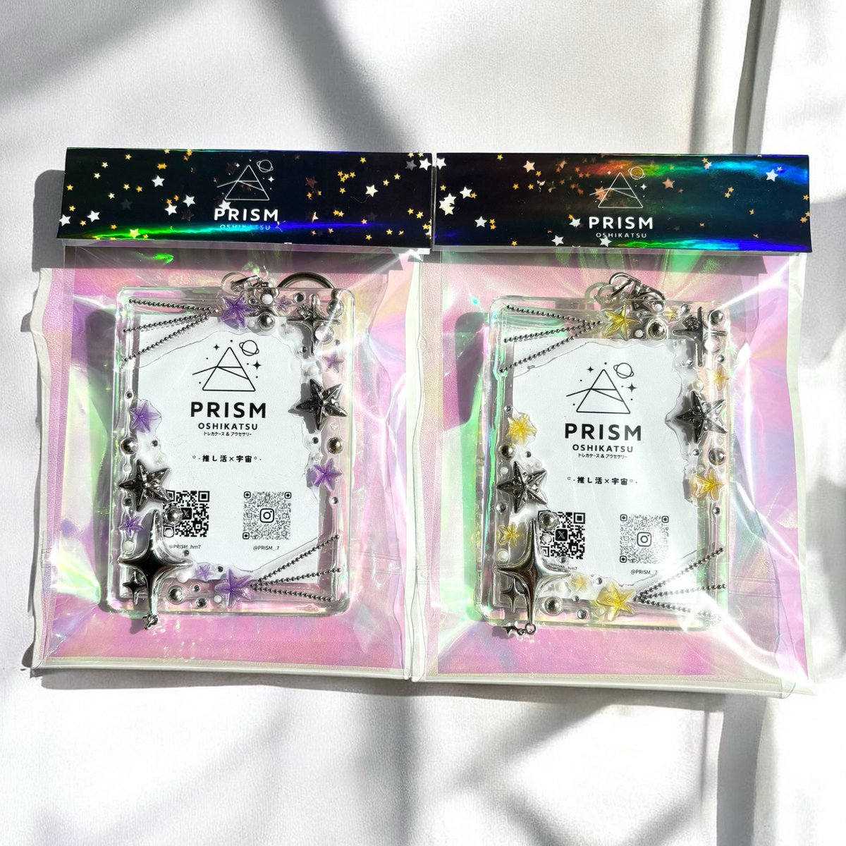 ラッピングにもこだわっています❤️‍🔥
箱を開けた瞬間からPRISMの世界が始まります🪐🌌✨