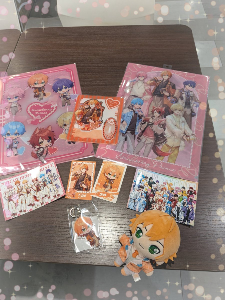 ジェルくん、今バレンタイングッズ買えたよ😭🧡 売れきれたらいけない